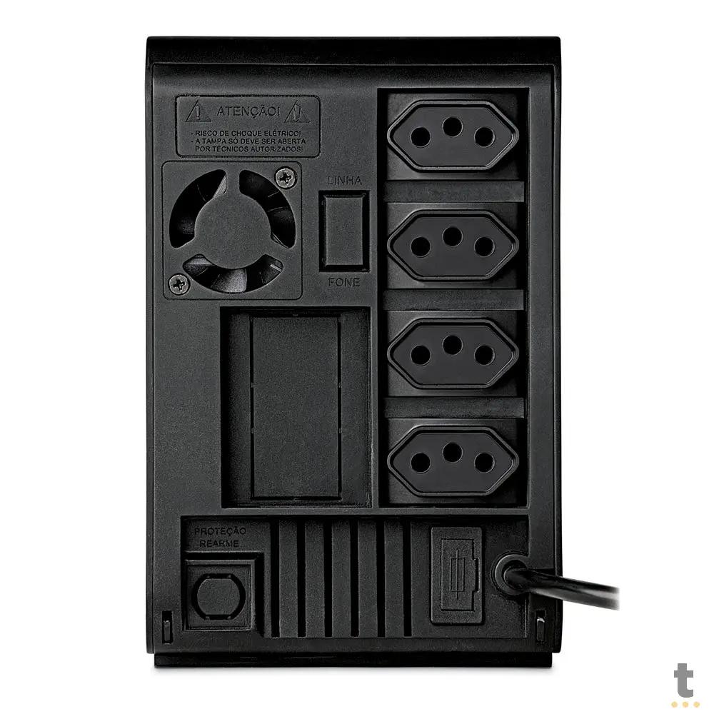 Nobreak 400va Apc Back Ups E Bivolt S 110v - Cod Bz400bi-Br Truedata