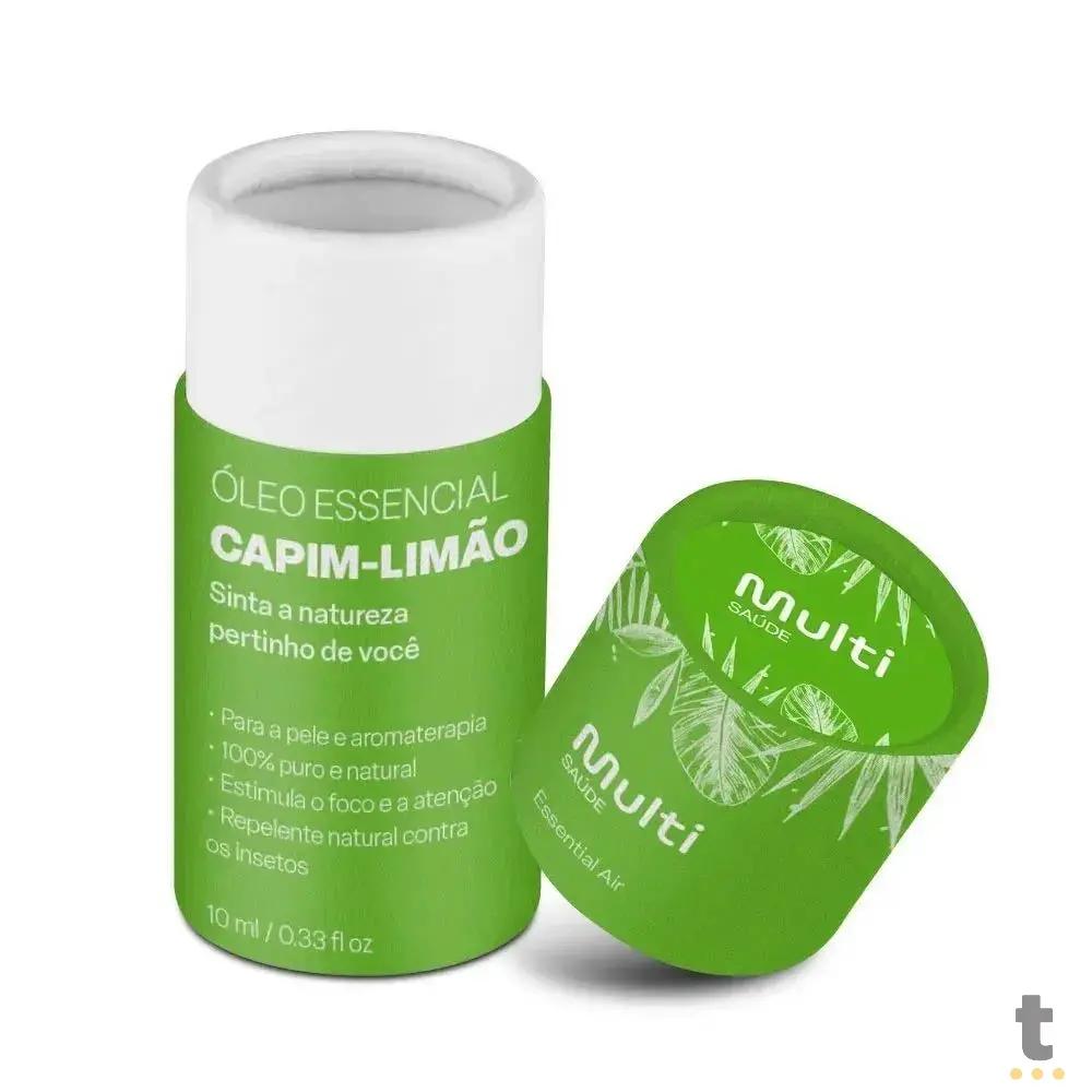 Óleo Essencial de Capim Limão 10ml Multi P/ Aromatizador - HC126 Truedata