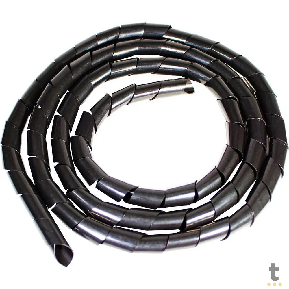 Organizador De Cabos / Fita Espiral Storm 1mt Preto - 76446 Truedata