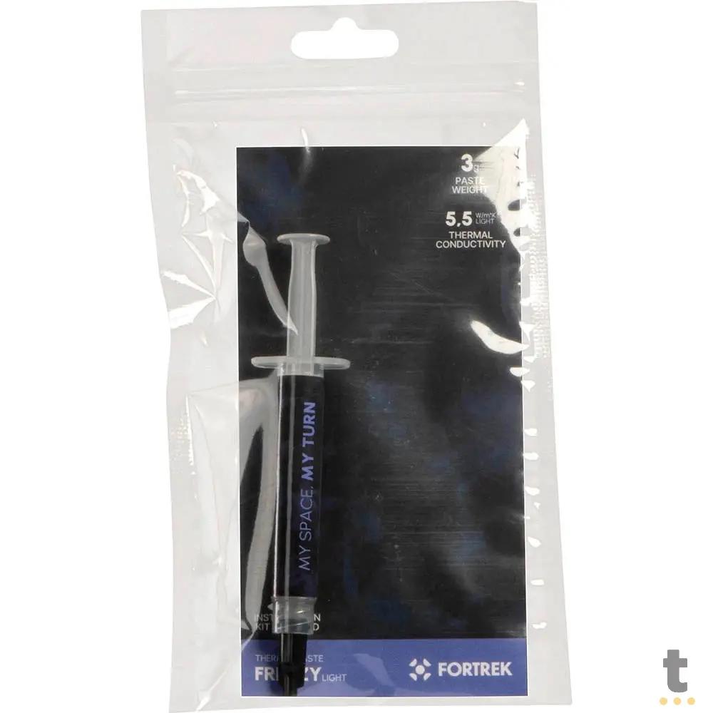 Pasta Térmica Freezy Light Fortrek 5,5w/mk 3g Prata - 83630 Truedata
