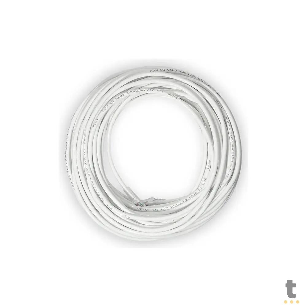Patch Cord Cabo De Rede 15m Cat6 Aoweixun - CAT6-15M Truedata
