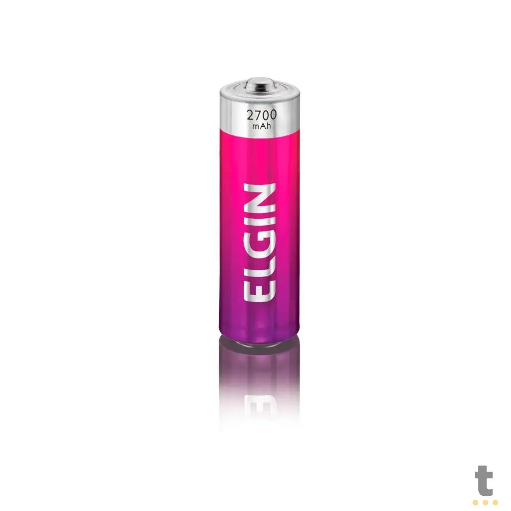 Pilha Recarregável AA 2700mah Elgin (Blister C/ 2 Pilhas) - 82174 Truedata