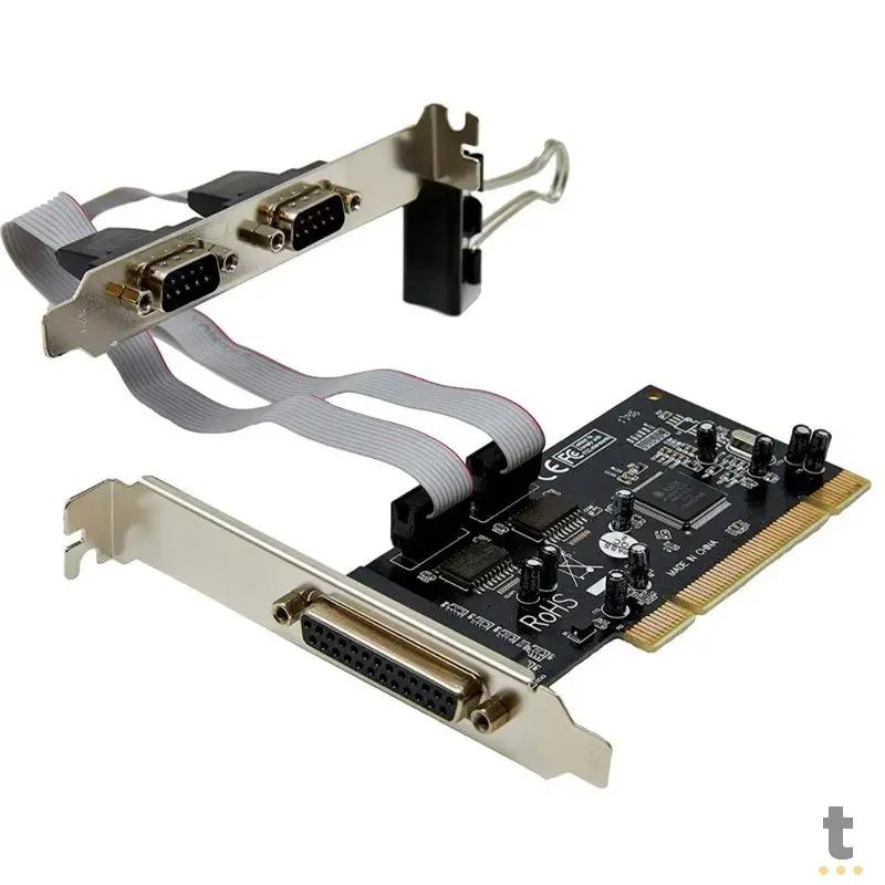 Placa Pci 2 Portas Serial e 1 Paralela Multilaser - GA129 Truedata