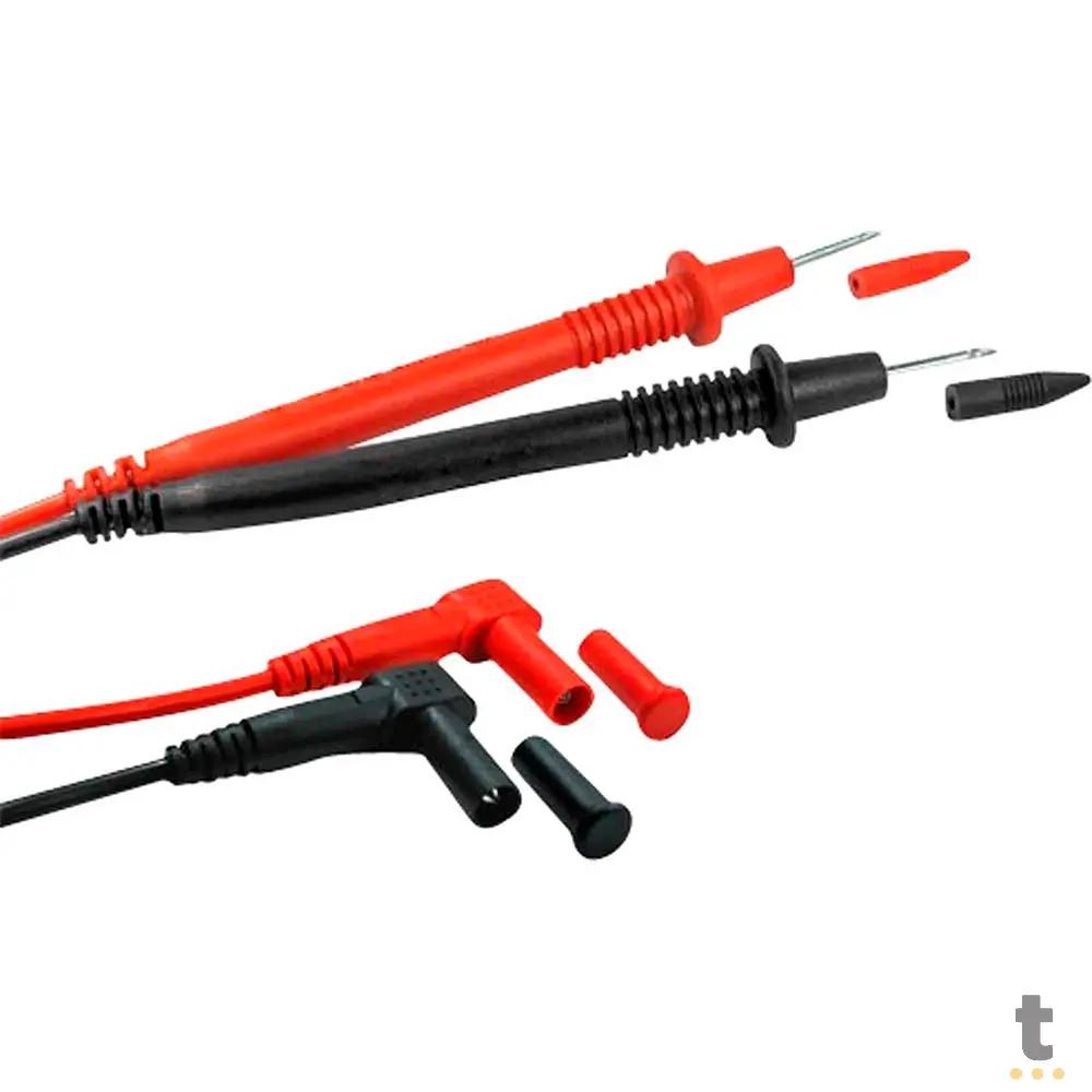 Ponta de Prova Grossa PVC P/ Multimetro Hikari - HK3 CAT II Truedata