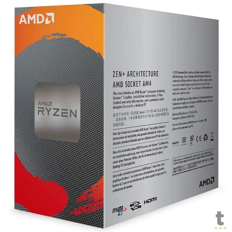 Processador AMD Ryzen 3 3200G 3.6ghz 6mb Lga AM4 - YD3200C5FHBOX Truedata