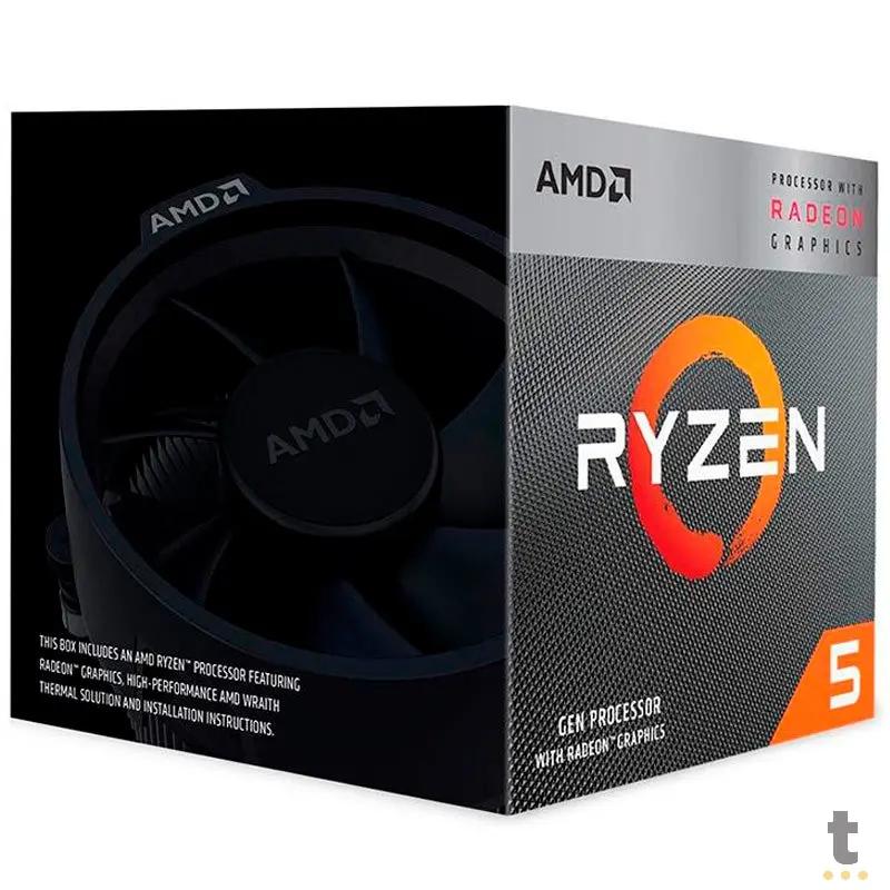 Processador AMD Ryzen 5 3400G 3.7ghz 4mb Lga AM4 - YD3400C5FHBOX Truedata