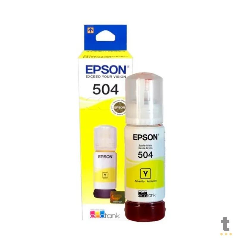 Refil De Tinta Epson T5044al L4150 70ml - Amarelo Laserteck Compativel - P/ L4150 L4160 L6171 L6161 L6191 Truedata