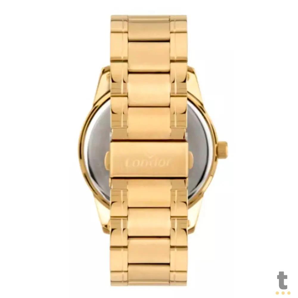 Relógio de Pulso Condor Branco / Dourado - CO2115MWK/4K Truedata