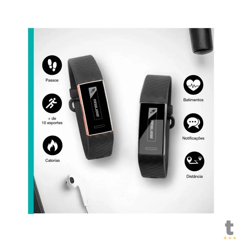 Relógio de Pulso SmartWatch Band Mormaii Preto - MOID151AA/8P Truedata