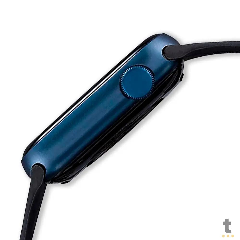 Relógio de Pulso SmartWatch Seculus Sport C/ Pulseira Adicional em Borracha - 17001MPSVEL3 Truedata