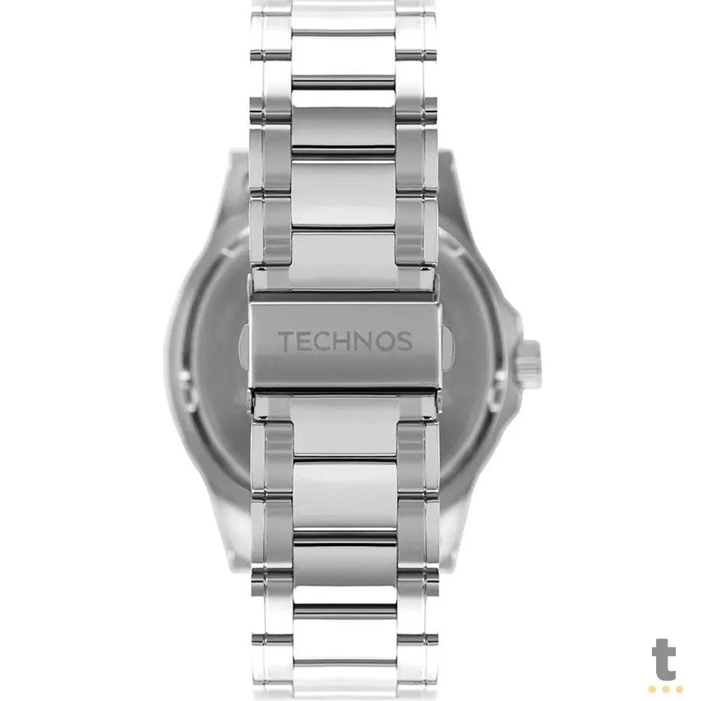 Relógio de Pulso Technos Performance Racer em Aço Prata - 2115MXRS/1P Truedata