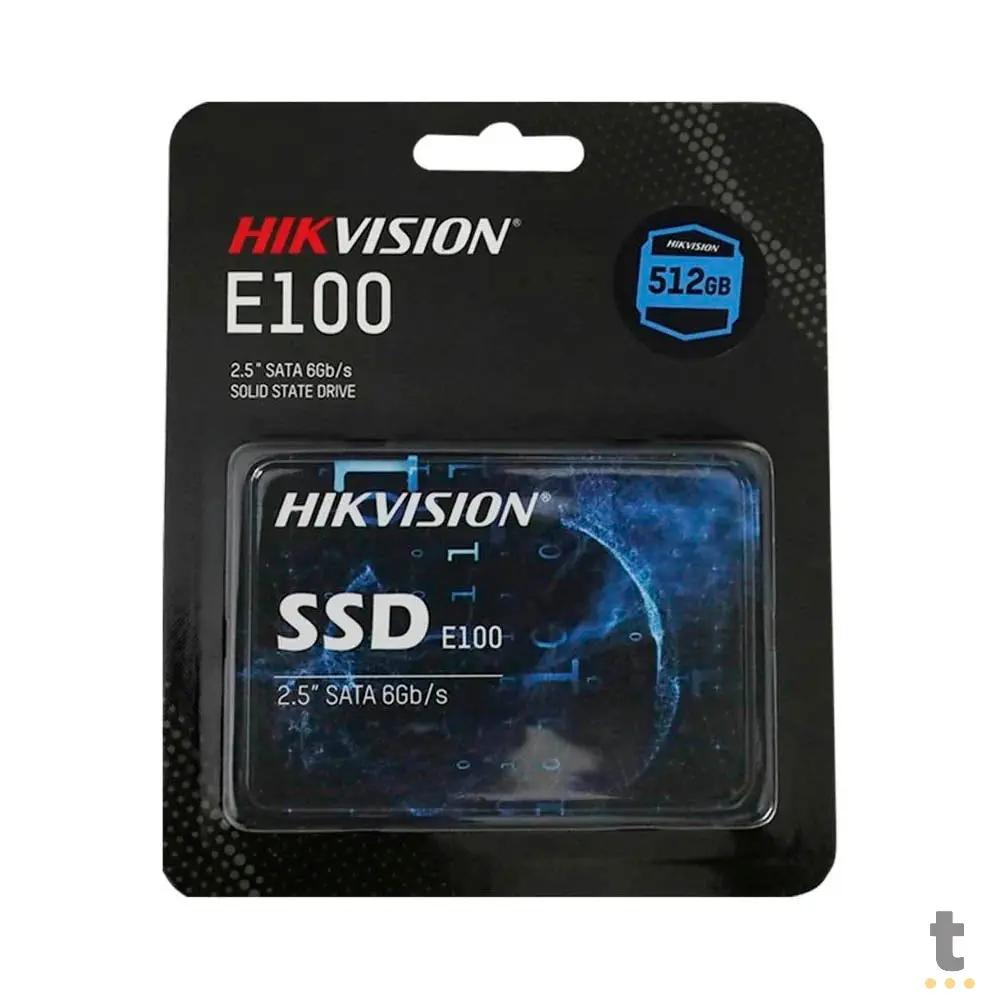 Ssd 512gb (480Gb) Hikvision E100 2.5" Sata 6Gb/s - HKM512S21A Truedata