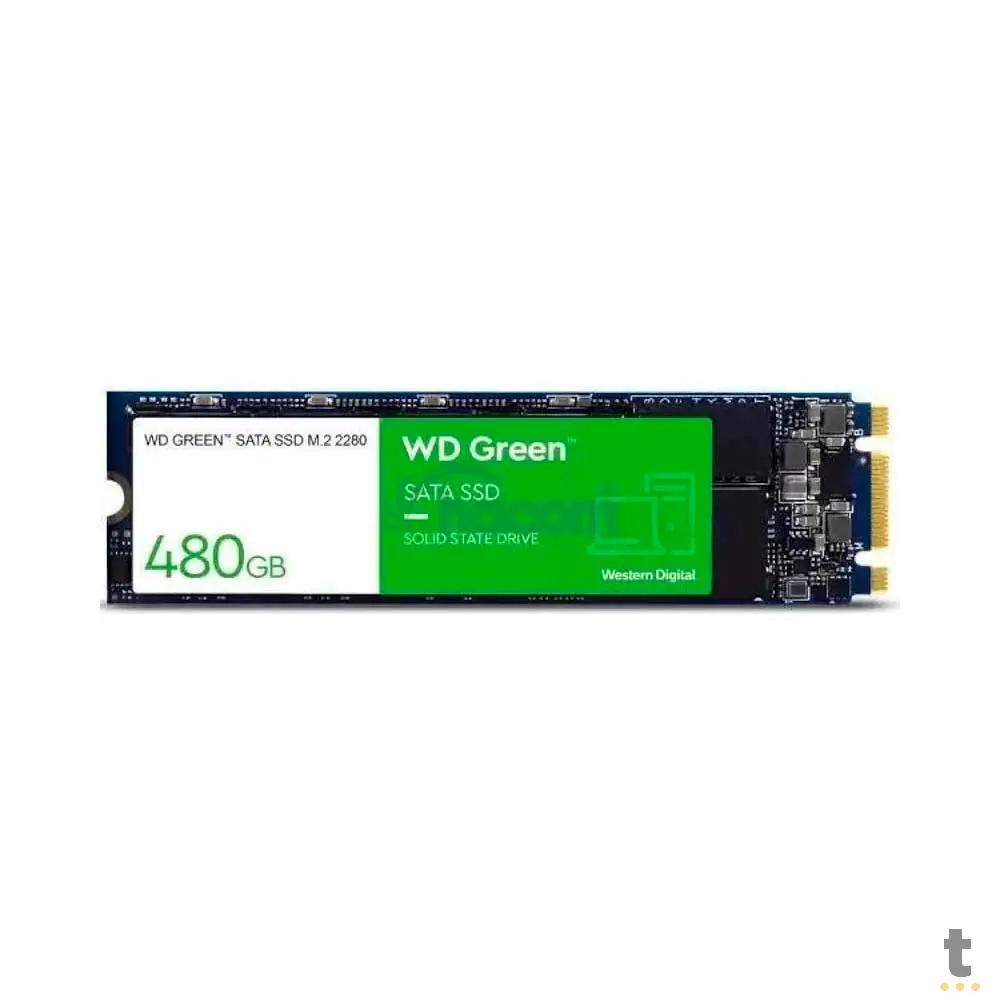 Ssd M.2 480gb Western Digital WD Green PC - WDS480G3G0B Truedata