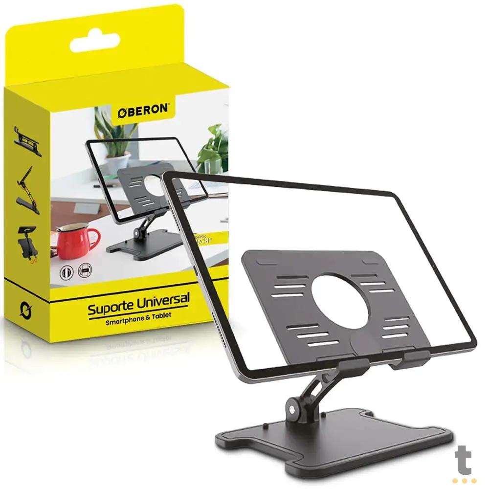 Suporte De Mesa Para Celular E Tablet Universal Oberon - OR-SP18 Truedata