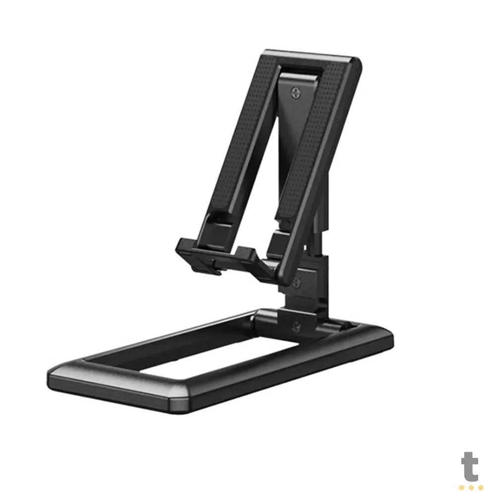 Suporte De Mesa Retrátil Para Smartphone Universal - C-112 Truedata