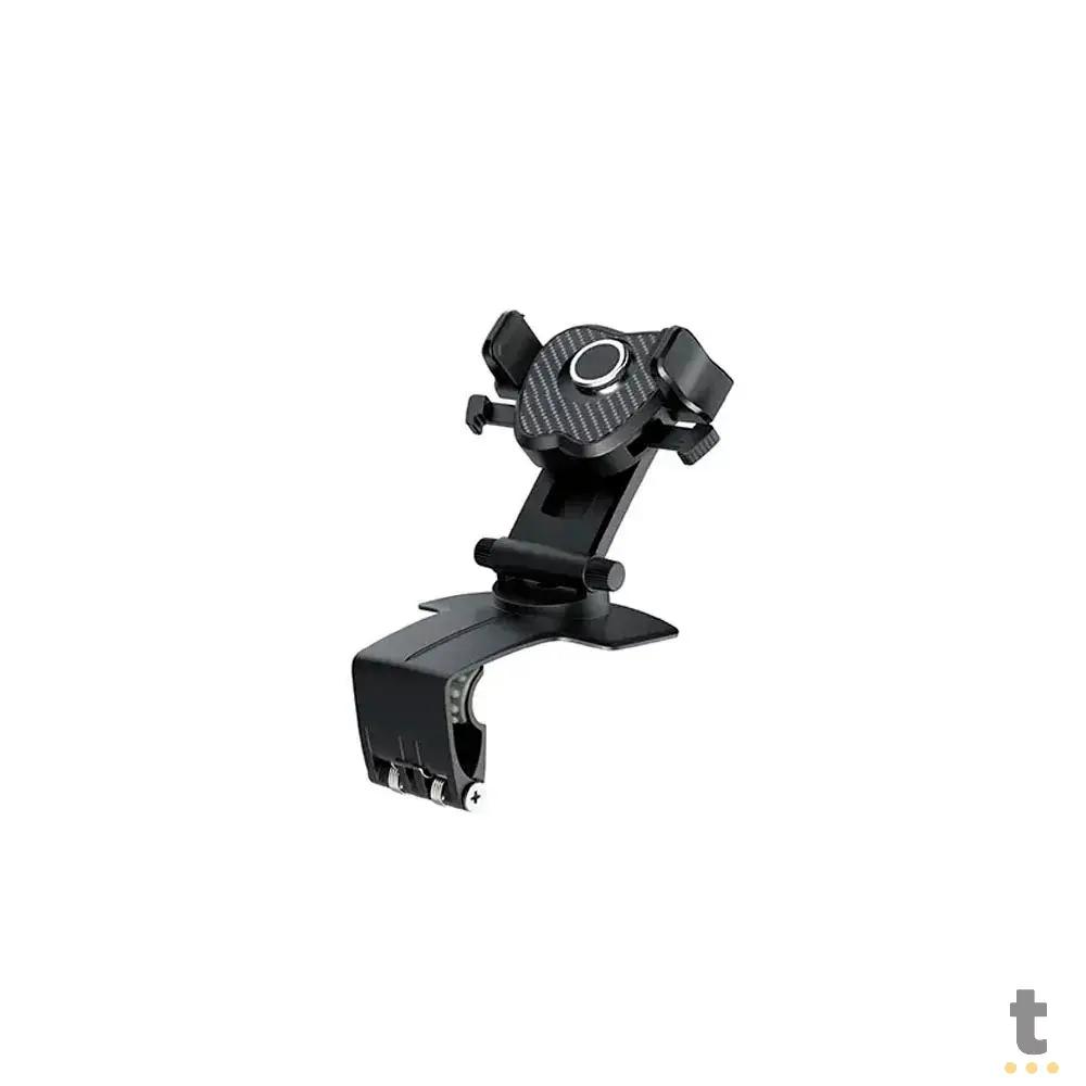 Suporte Veicular para Smartphone de 4.8 a 6.2 pols Tomate C/ Rotação - MTG-203 Truedata
