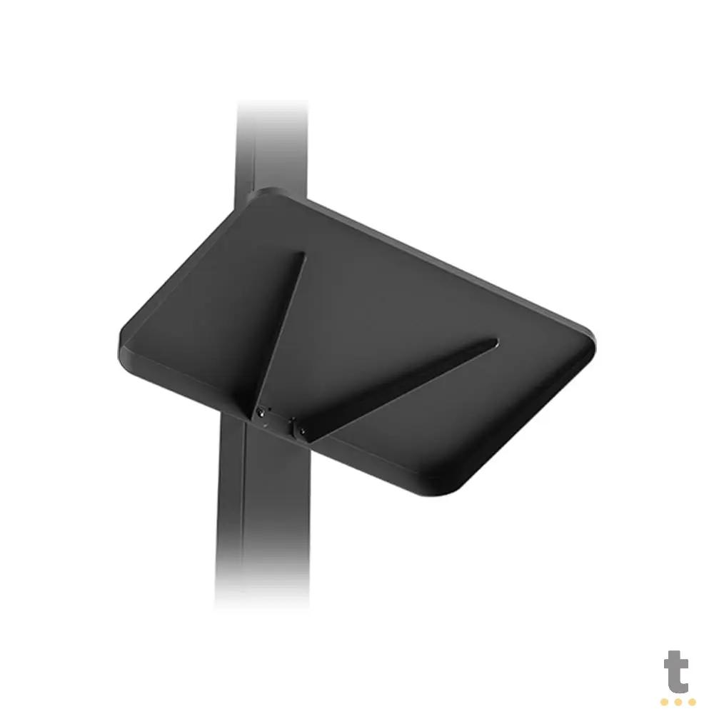 Suporte de Piso para TV e Monitor PCYes 37" a 75" Com Suporte para Receptor - SR160P Truedata