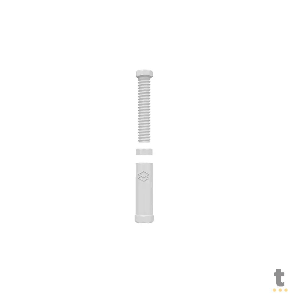 Suporte para Placa de Vídeo Ajustável Vertical Jacked V3 8-12Cm - Branco Truedata