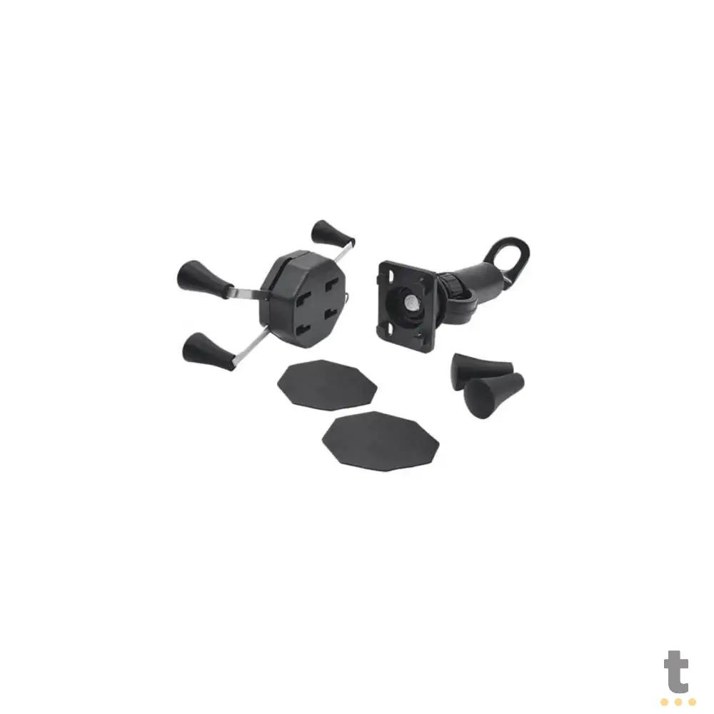 Suporte para Smartphone 3.0 a 7.0 Pols p/ Bicicleta e Moto Tomate Anti-Vibração C/ Rotação - MTG-052 Truedata