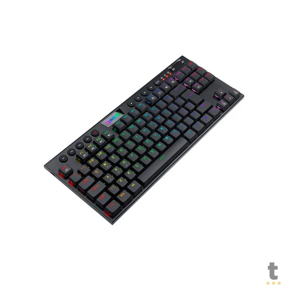 Teclado Gamer Mecanico Redragon Horus RGB Switch Brown - K622-RGB Truedata