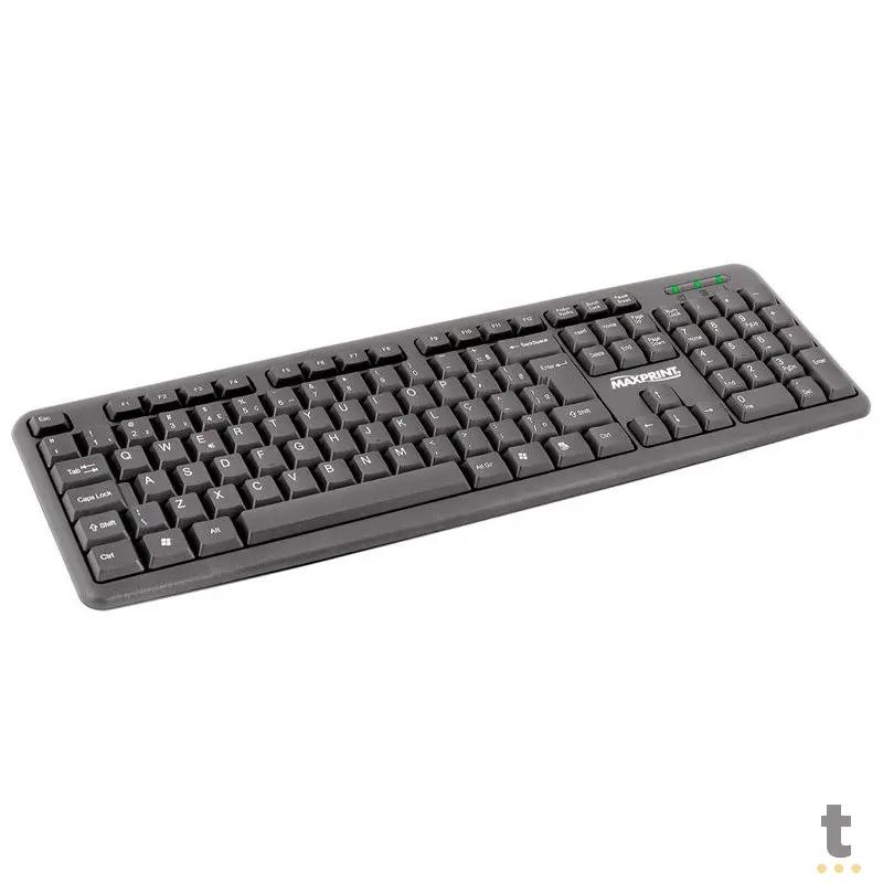 Teclado Usb Maxprint Preto - 608145 Truedata