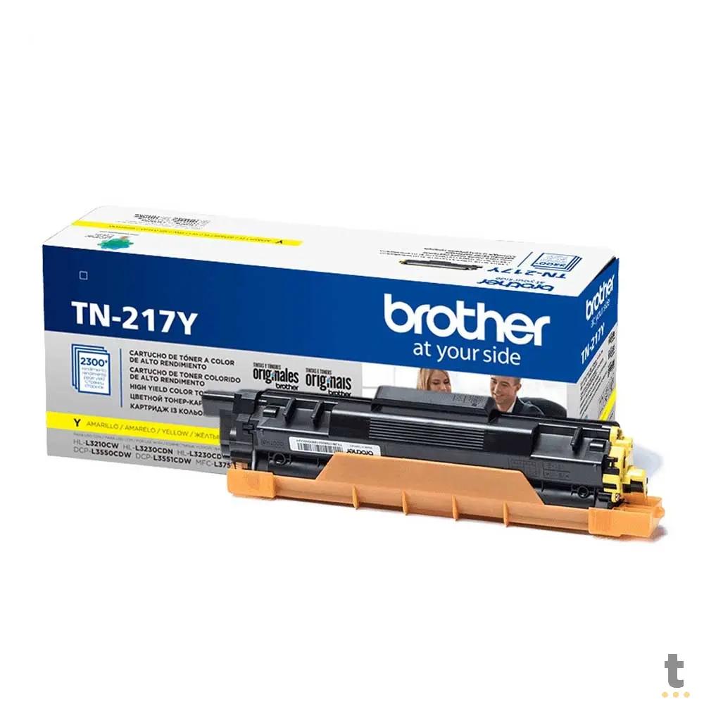 Toner Brother Color Amarelo Tn-217Ybr - Dcp-L3551CDW HL-L3210CW Truedata