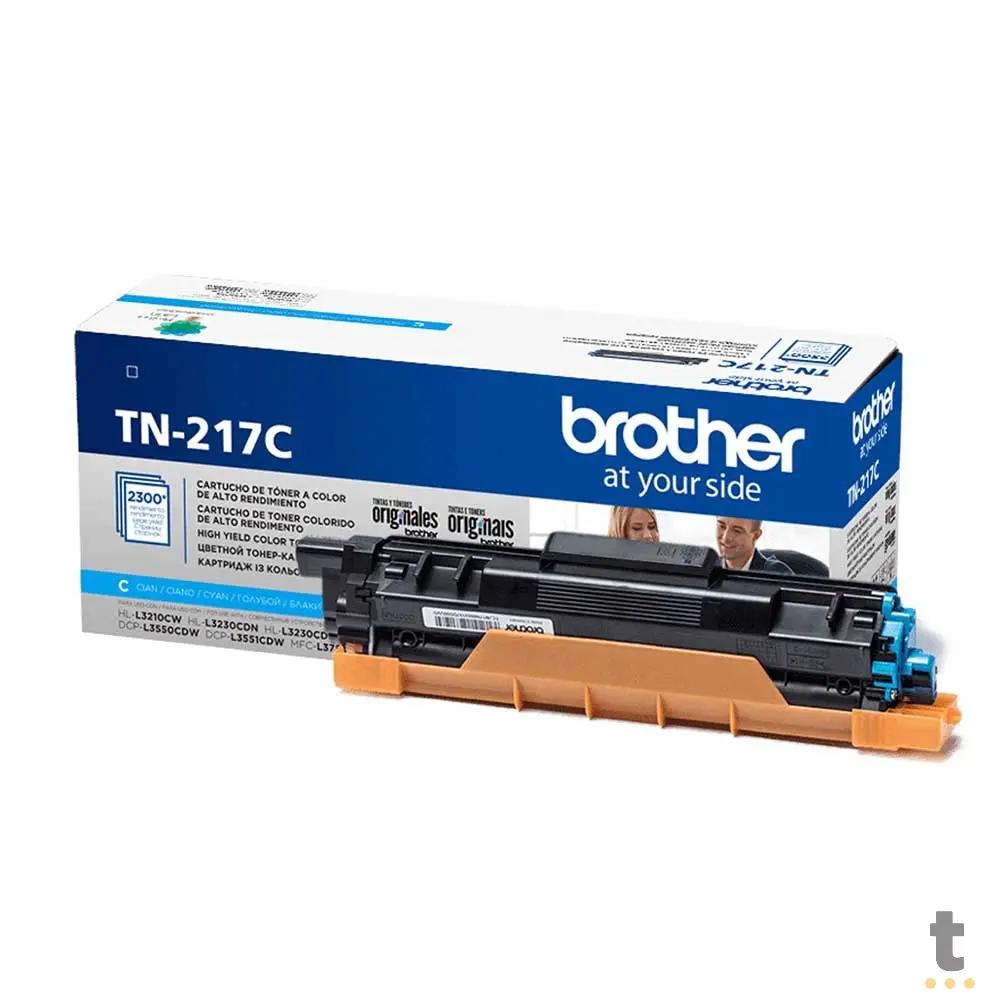 Toner Brother Color Ciano Tn-217Cbr - Dcp-L3551CDW HL-L3210CW Truedata
