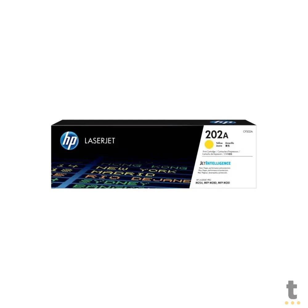 Toner HP CF502A Amarelo - P/ M254 M281 Truedata