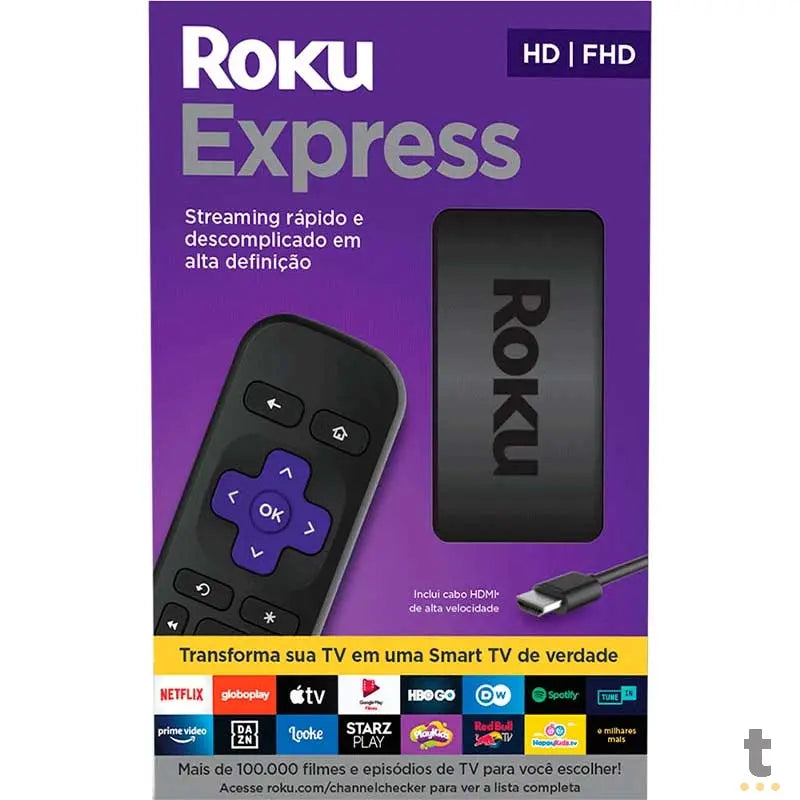 Tv Box Roku Express Truedata