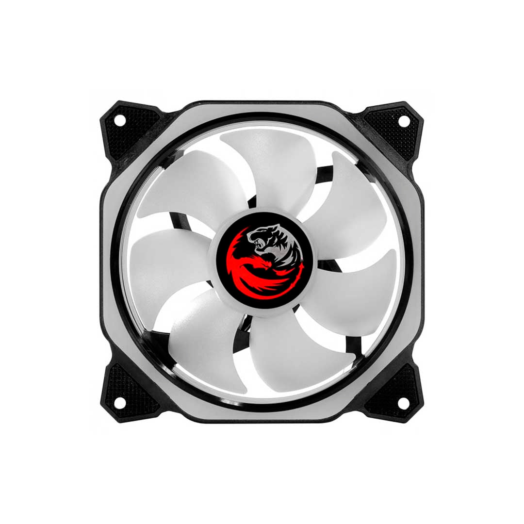 Cooler Fan para Gabinete PCYes Huracan H3 Led RGB 120mm 06 Pinos - PH3RGB120 Truedata