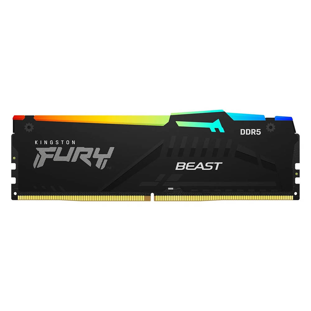 Memoria Gamer Ddr5 32gb 5600mhz Kingston Fury Beast Black RGB - KF556C40BBA-32