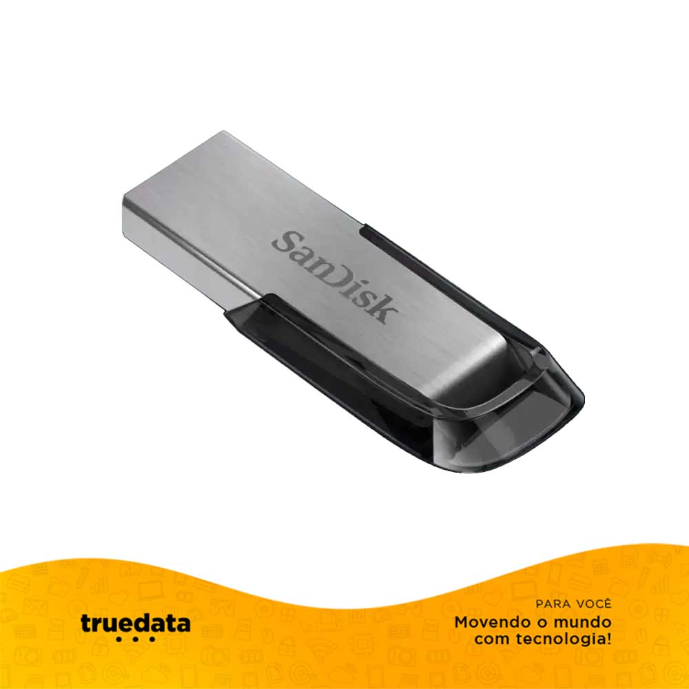 Pen Drive 32gb 3.0 SanDisk Ultra Flair - SDCZ73-032G-G46 Truedata