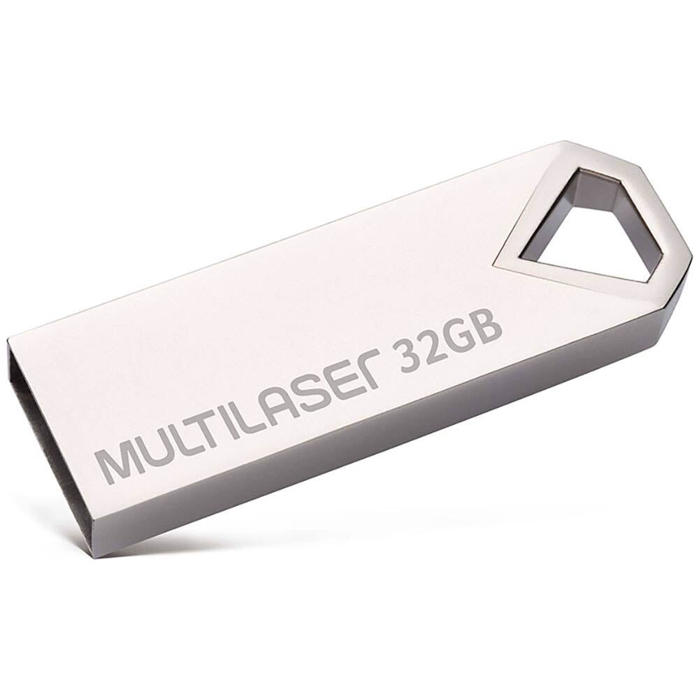 Pen Drive 32gb Usb 2.0 Metálico Multi Diamond - PD851