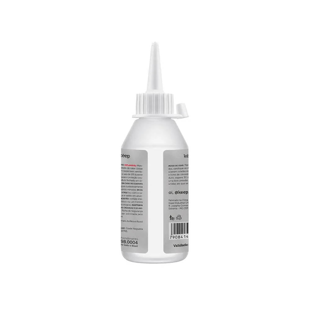 Cola de Silicone Liquida 100ml Keep - EI084