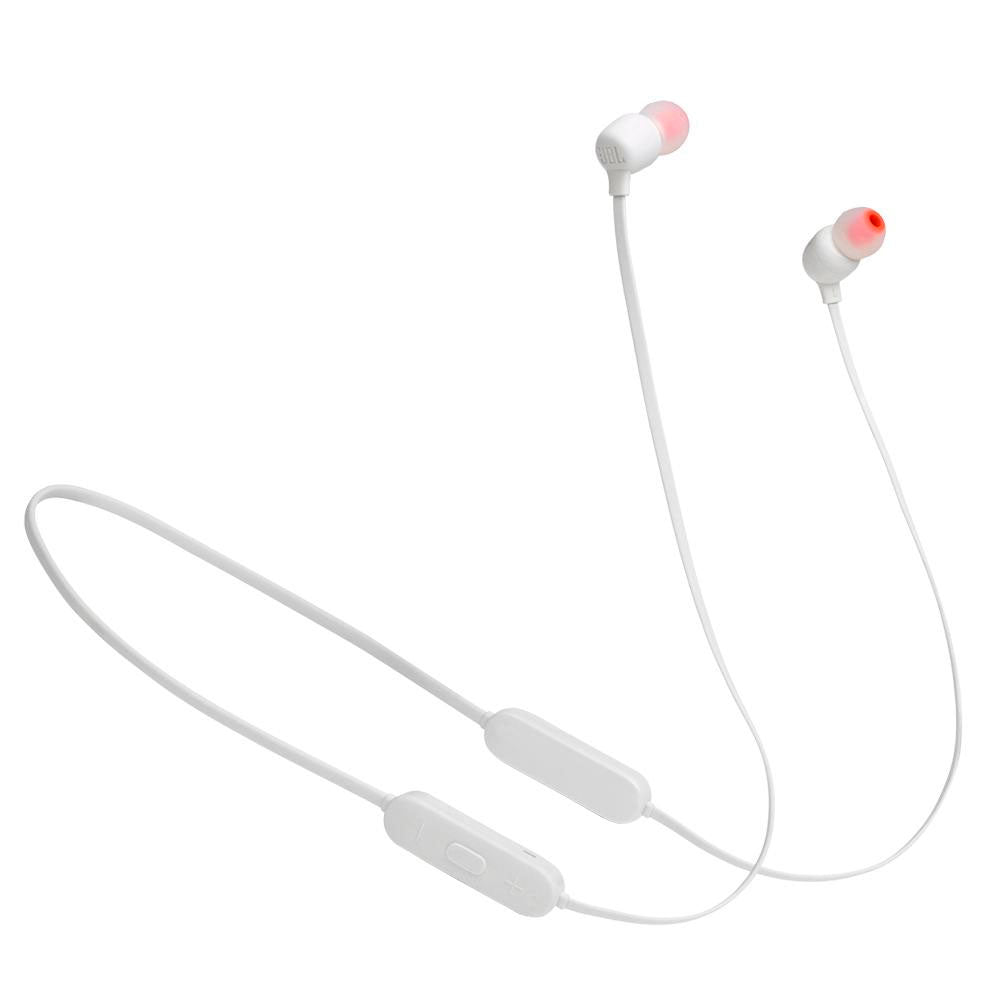 Fone De Ouvido Bluetooth JBL Intra Auricular Tune 125BT Branco
