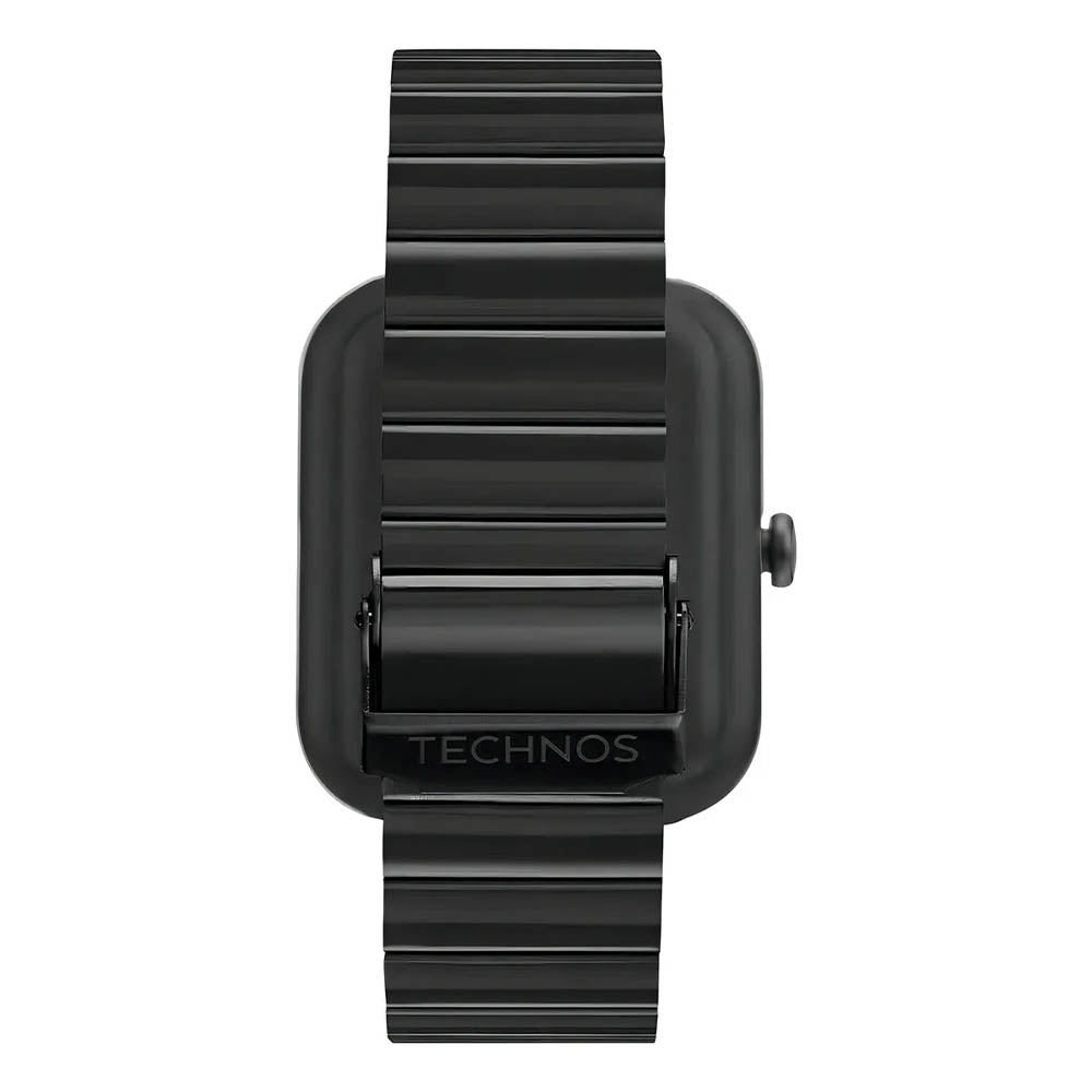 Relógio de Pulso SmartWatch Technos Connect Max C/ 2 Pulseiras Preto e Vinho - TMAXAI/7P