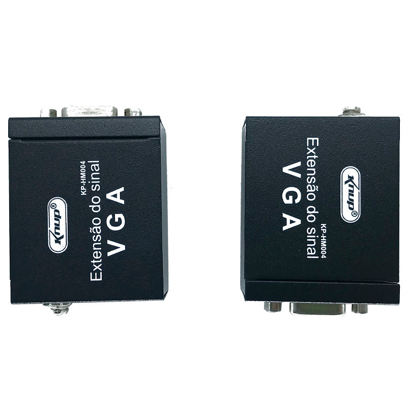 Adaptador Extensor de Video Vga Fêmea Via Rj45 Knup Kp-Hm004