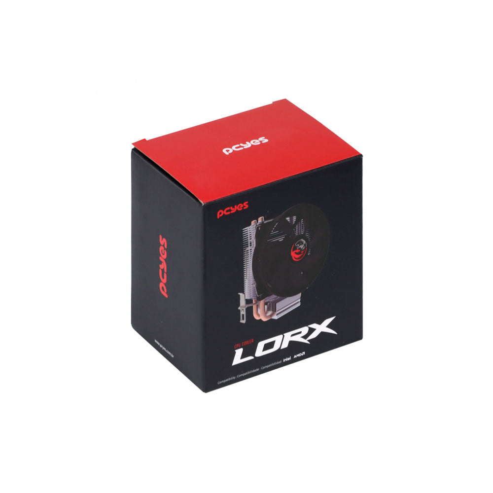 Cooler Para Processador Intel/AMD PCYes Lorx TDP 95W 92mm - ACLX92BL