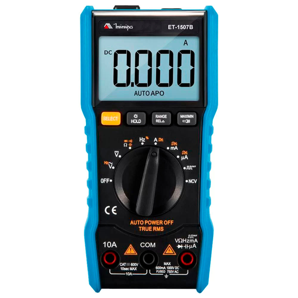 Multimetro Digital Cat III Minipa - ET-1507B
