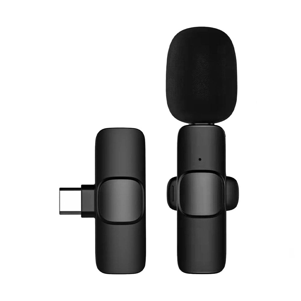 Microfone Sem Fio Wireless Lapela Tipo C - F2