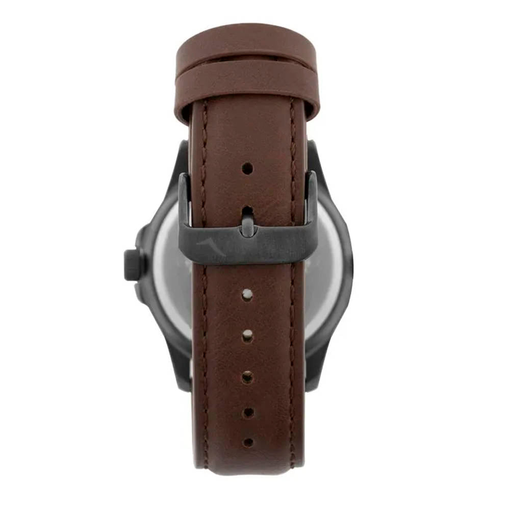 Relógio de Pulso Condor Cinza C/ Pulseira Marrom - CO2115MZA/4F