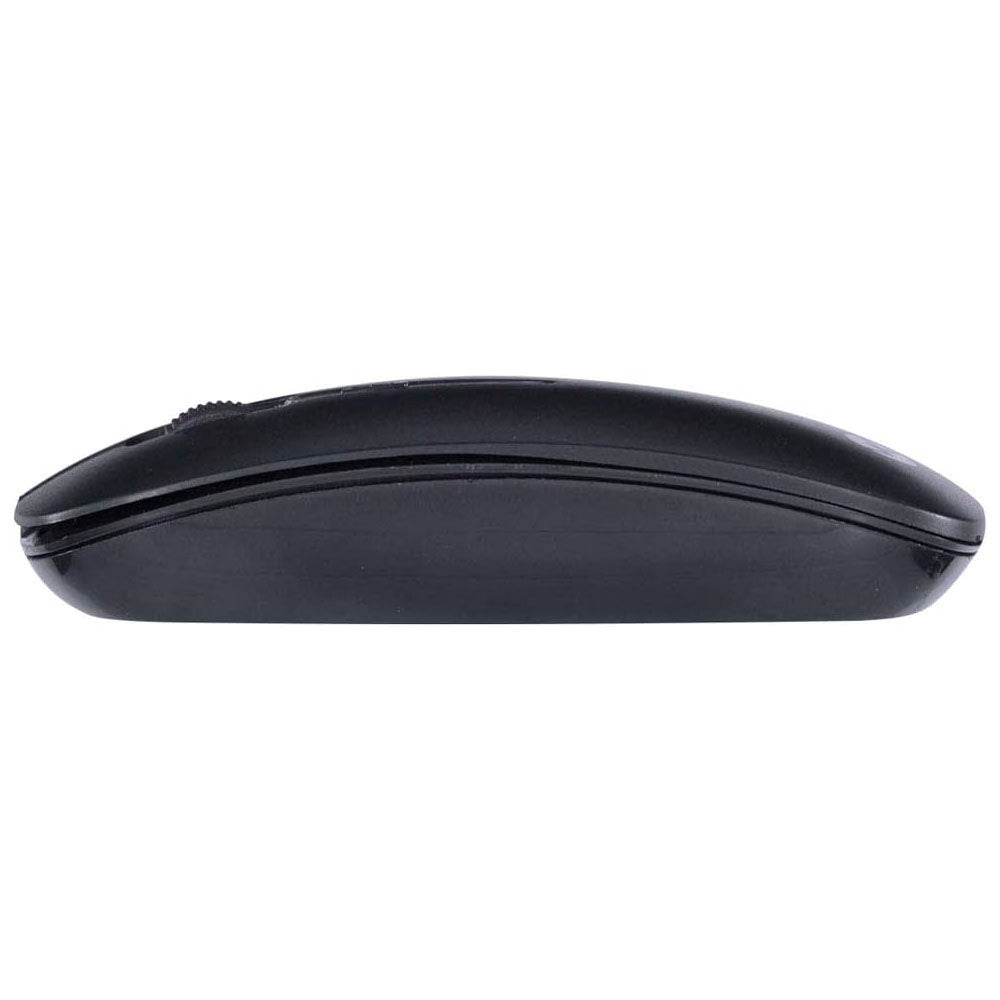 Mouse Sem Fio Wireless Dynamik Flat Vinik Preto 2.4Ghz 1200dpi Usb - DM100