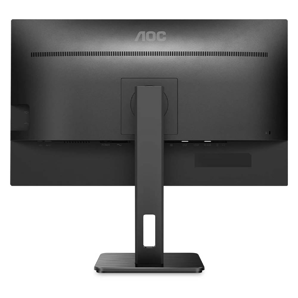 Monitor Corporativo Led 27 Pols Aoc 27P2Q Hdmi Vga Dvi - Ajuste De Altura E Rotação Truedata