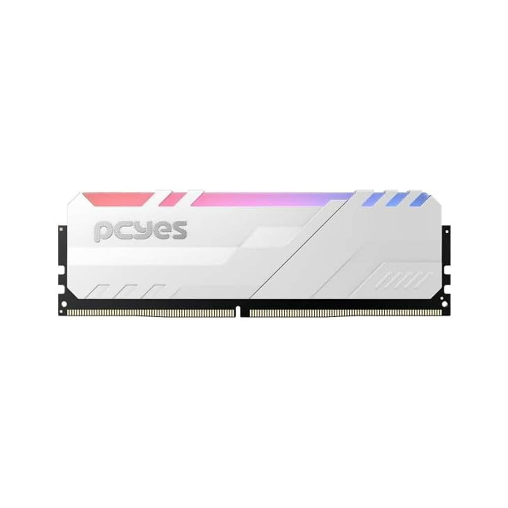 Memoria Ddr4 32gb 3200mhz PCYes Gamer Udimm Branca C/ RGB - Pm323200D4Wr