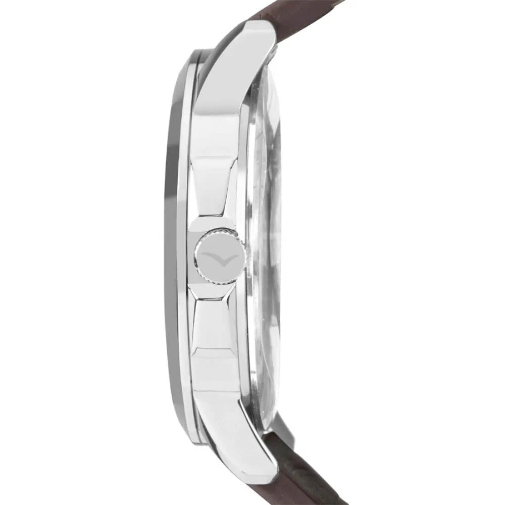 Relógio de Pulso Condor Azul C/ Pulseira Marrom - CO2115MYA/5A