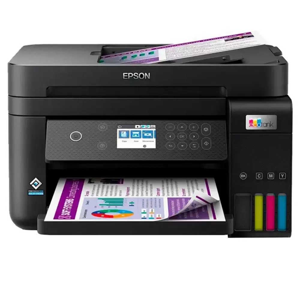 Impressora Multifuncional Epson L6270 Ecotank Jato de Tinta Wireless Duplex - C11CJ61302 Truedata