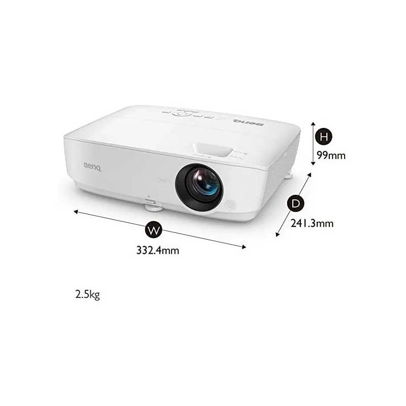 Projetor Benq Ms536 Svga 4000 Lumens (800X600) Bivolt Branco - 9H.JN677.33L