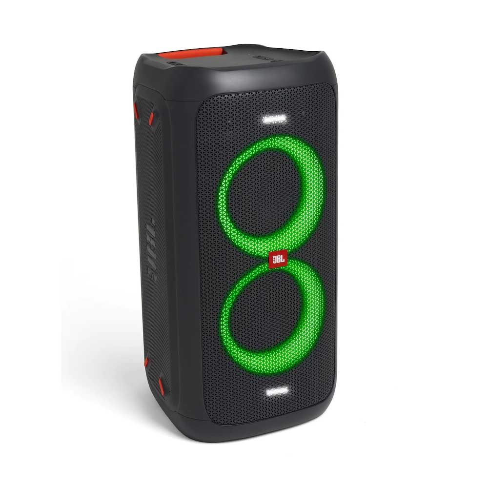 Caixa De Som Portátil Bluetooth Jbl PartyBox 100 60w Preta - JBLPARTYBOX100BR