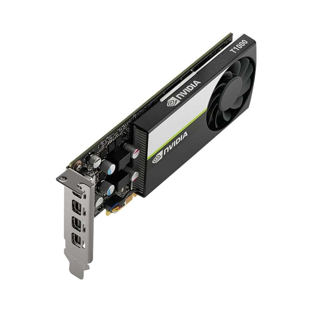 Placa De Video 4gb Quadro Turing T1000 Gddr6 NVidia 128bits 4x Mini DisplayPort - VCNT1000-PB