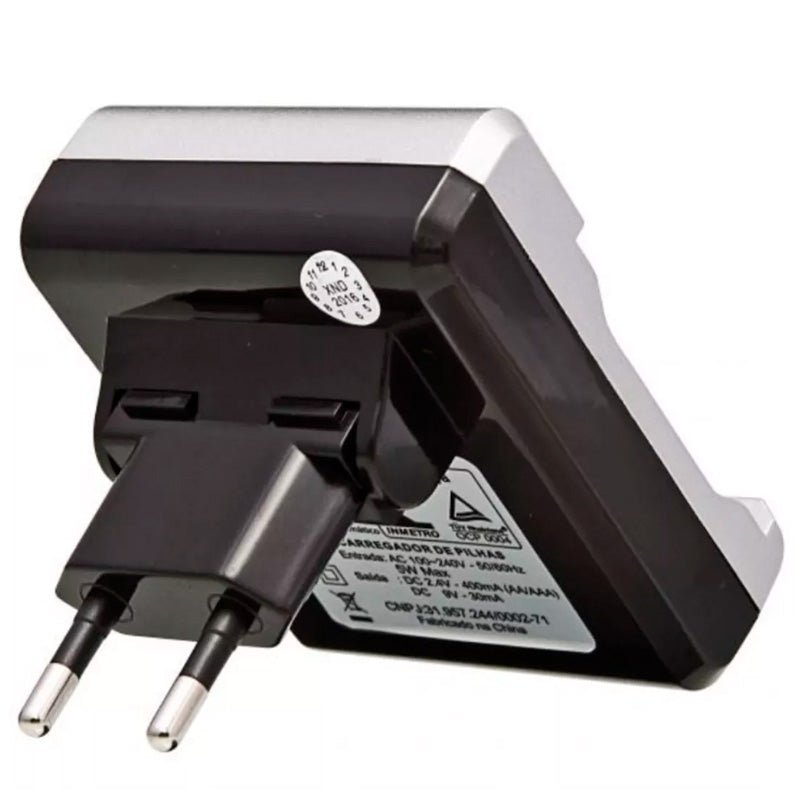 Carregador De Pilhas Knup Kp - 511 - Truedata